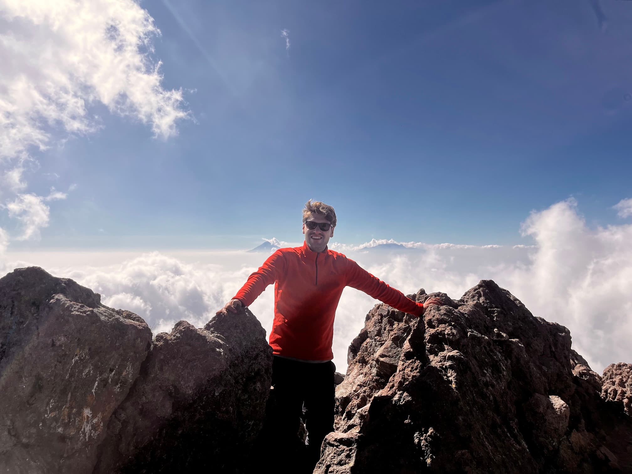 Above the clouds in Mexico