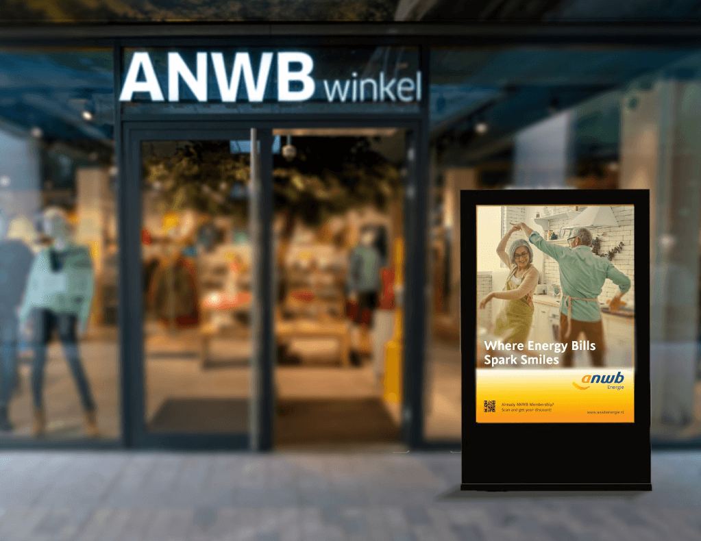 ANWB Energie campaign in store