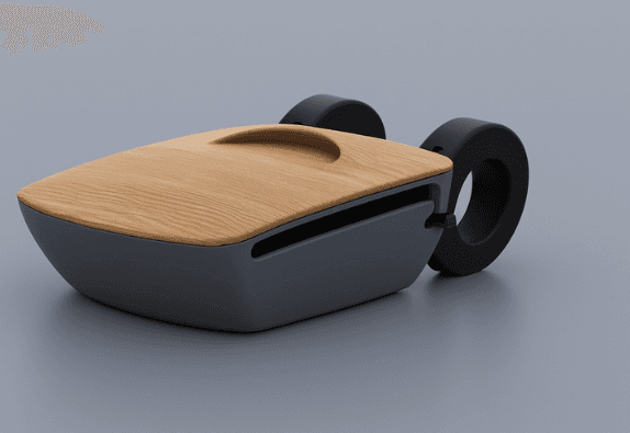 KUDO bike case render
